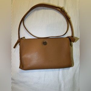 Tory Burch pebbled leather crossbody bag